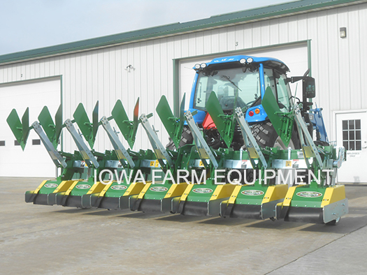 Inter-Tiller With Ridging Plates