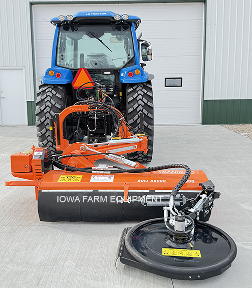 3-Point Flail Mower with Side Trim Head