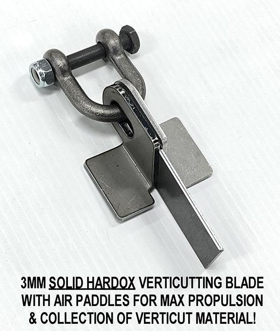 3-Point Flail Mulcher Mower with Collection Hopper